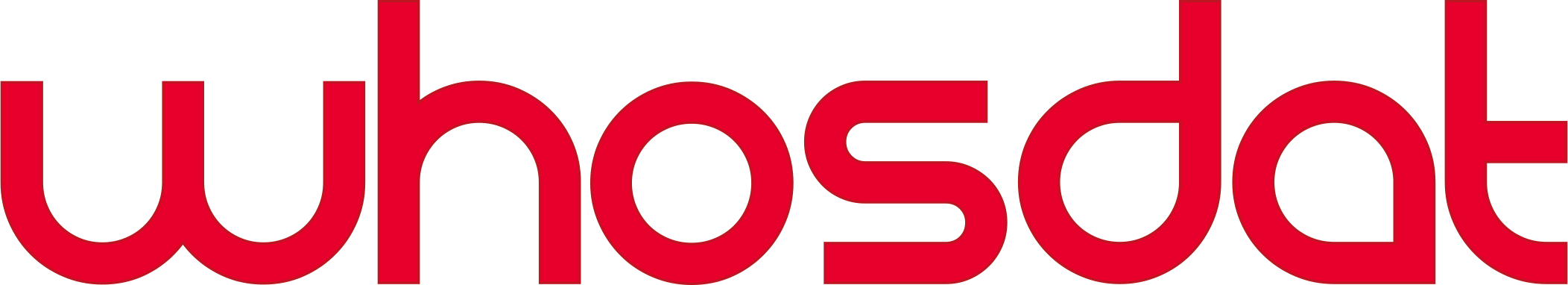 WHOSDAT Logo